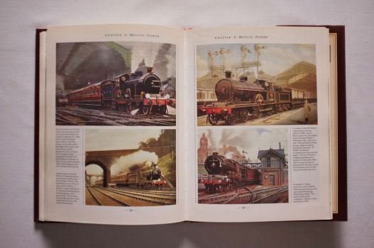 In four colour postcards reproduced on pages 146-147 of The Railways of Britain by Jack Simmons, express passenger locomotives are seen in action in the early 1900s.