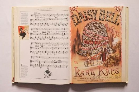 Chorus of Ta-Ra-Ra-Boom-De-Ay and cover of Daisy Bell.