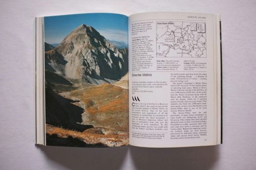 A photograph and map introduce the Gran Sasso and Apennine mountains.
