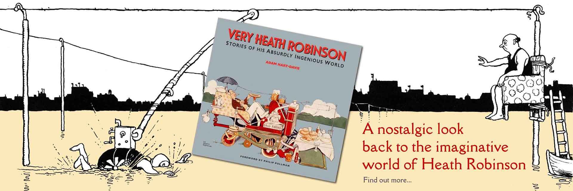 Very Heath Robinson book promotional banner