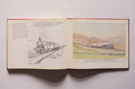 A double-page spread from Chapter 12 depicts two northern expresses