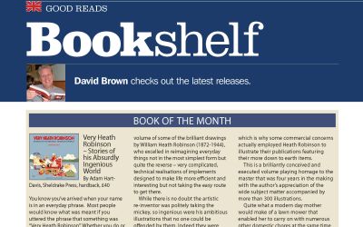 Page from Best of British magazine headed Bookshelf.