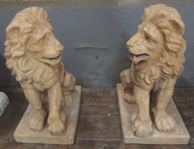 Pair of French Lions