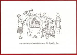 Scan of front of card