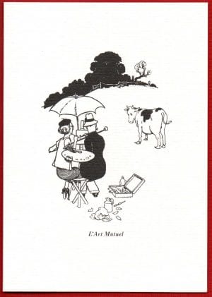 Scan of front of card.