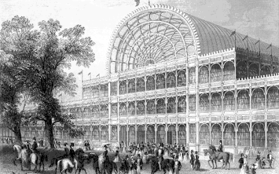 The Front Entrance of the Crystal Palace