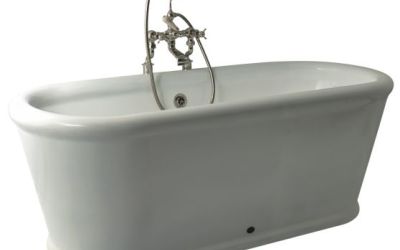 One of the baths supplied by Thomas Crapper